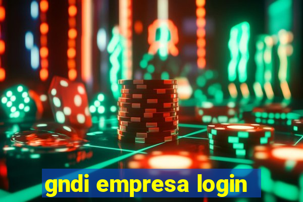 gndi empresa login